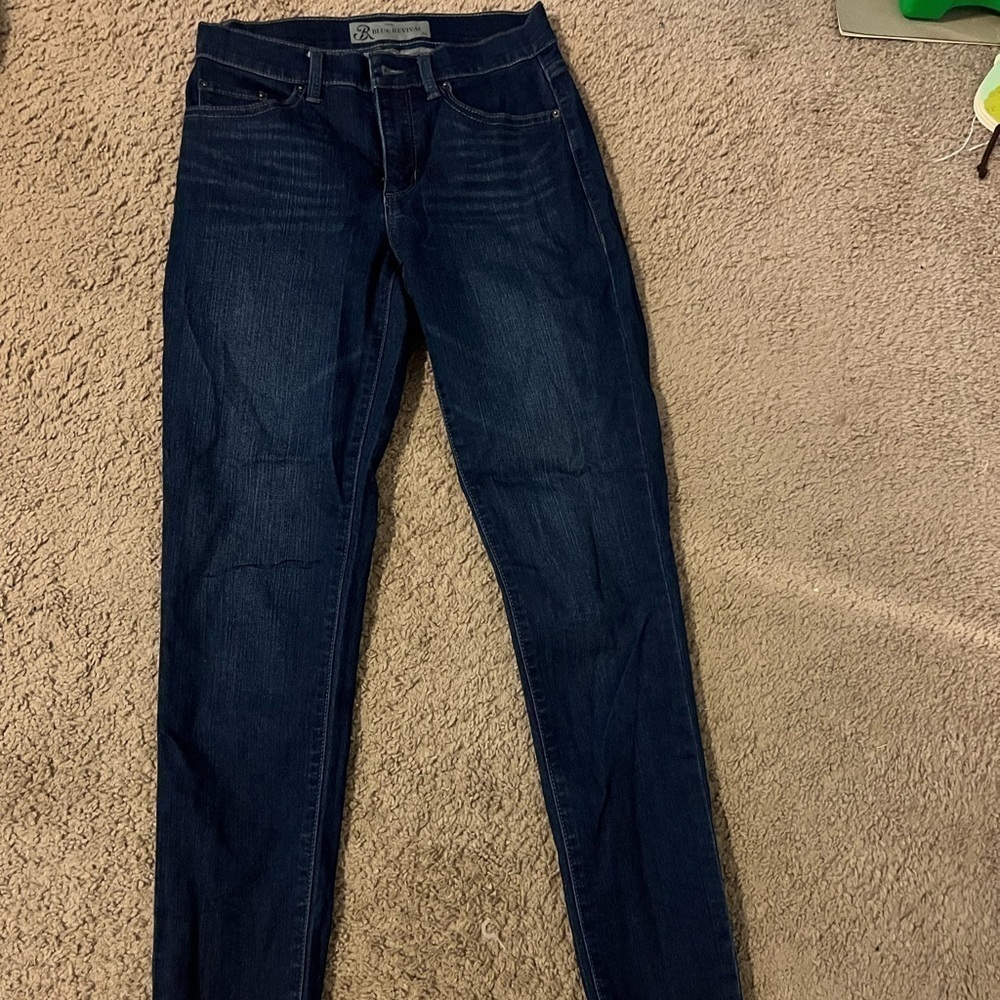 Blue Revival Skinny Jeans